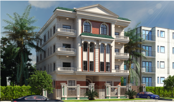 شقة او عقار في امتداد النرجس